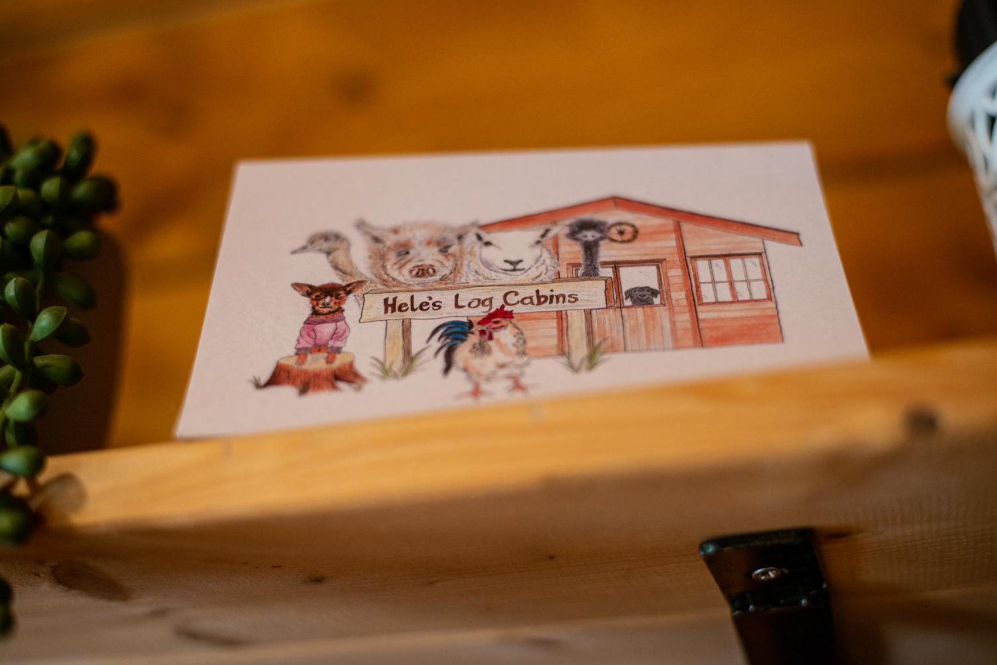 Bettws Cedewain Cherry Cabin - Little Log Cabin In Wales מראה חיצוני תמונה